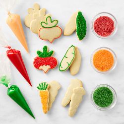 DIY Easter Veggie Patch Cookie Kit, Set of 12, Immediate Delivery