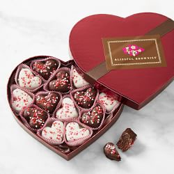 Valentine's Day Brownie Bites