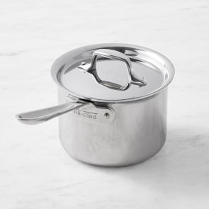 All-Clad D3® Tri-Ply Stainless-Steel 3-Qt. Saucepan
