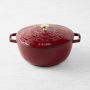 Staub Enameled Cast Iron Essential French Oven with Snake Lid, 5-Qt.
