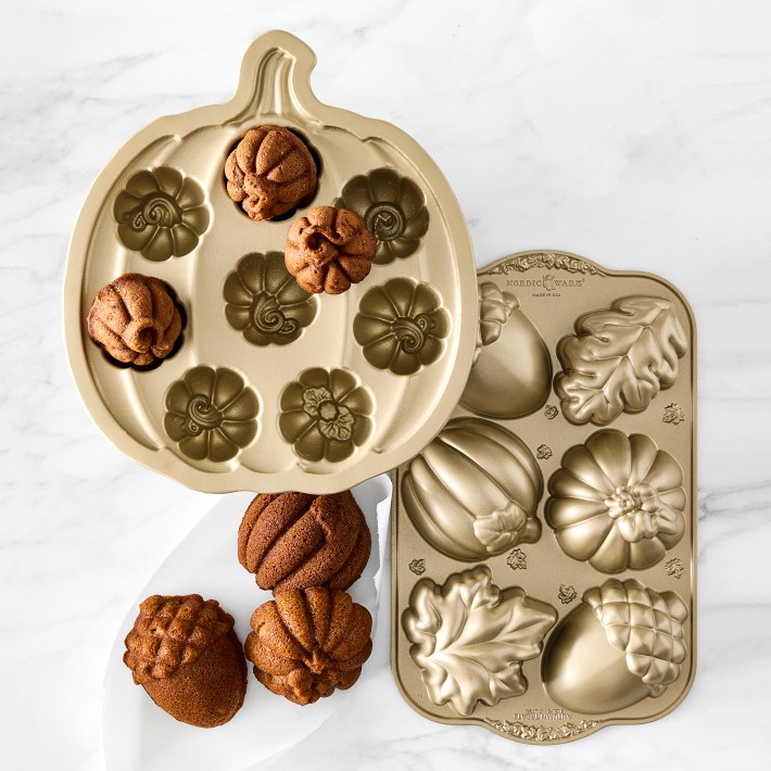 Nordic Ware Fall Cakelet Pan | Seasonal Cake Pan | Williams Sonoma