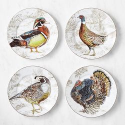 Plymouth Turkey 12-Piece Dinnerware Set