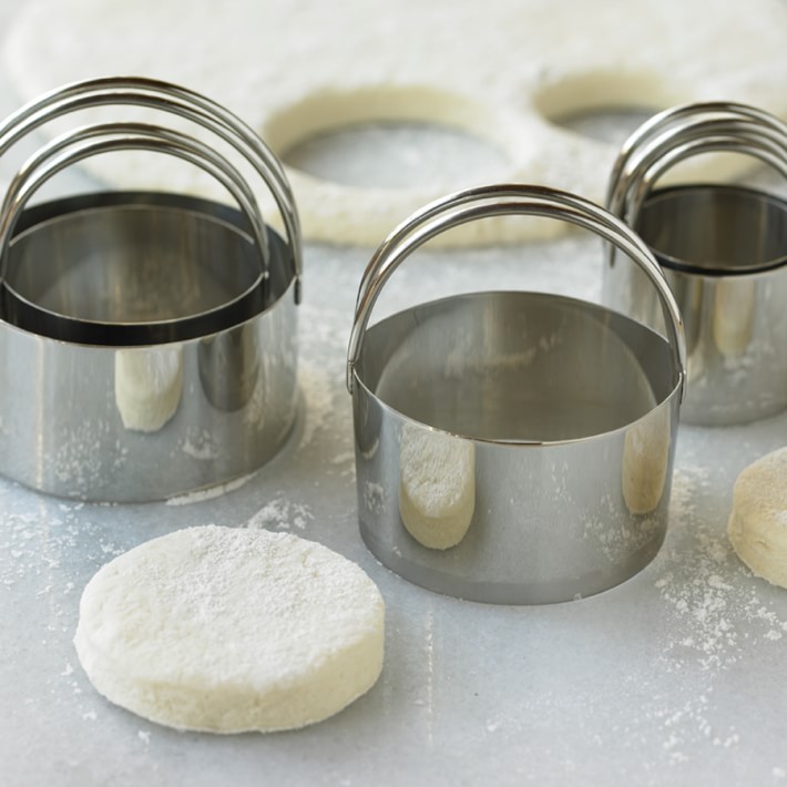 Round Biscuit Cookie Cutter, Set of 5