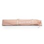 6.5' Round Beach State Summerland Portable Umbrella, Pink Salt Stripe