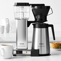 Moccamaster by Technivorm KBT Manual Drip Stop Coffee Maker with Thermal Carafe