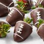 Football Chocolate Covered Strawberries