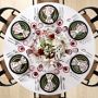 Woodland Berry Round Tablecloth