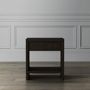 Faux Bone 1-Drawer Nightstand (24&quot;)