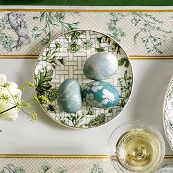 Garden Lattice Appetizer Plates