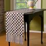 MacKenzie-Childs Courtly Check & Stripe Table Runner