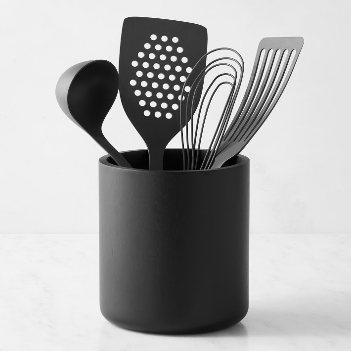 Hold Everything Utensil Holder black
