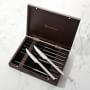 Wüsthof Stainless-Steel 8-Piece Steak Knife Box Set, Espresso