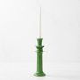 Harvest Taper Candle Holder, Green