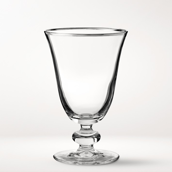 Silver Rim Goblets, Set of 4