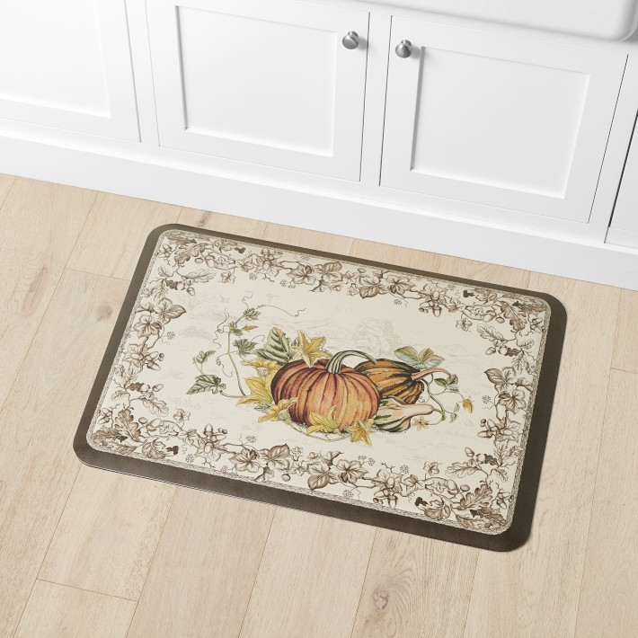 Happy Feet Plymount Pumpkin 22"x32" Anti-Fatigue Mat