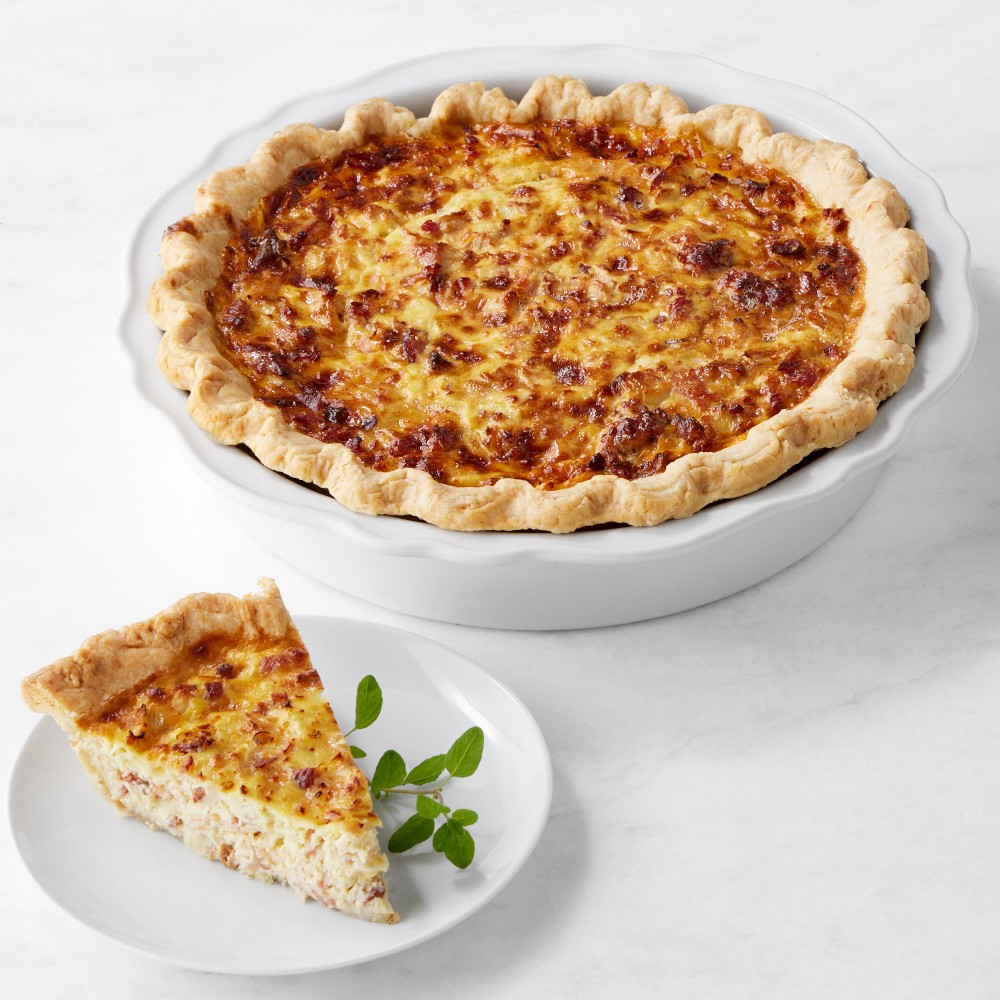 Quiche Lorraine, Serves 8