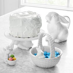 Sculptural Bunny Easter Basket