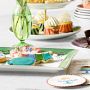 Celebration Embroidered Linen Cocktail Coasters, Set of 6