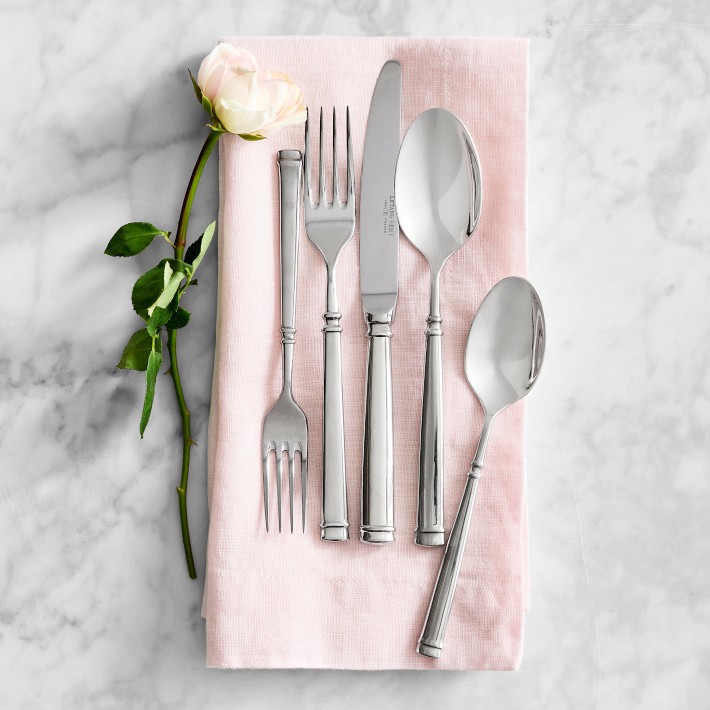 Gourmet Settings (GS) Silver Tear 18/10 Stainless Minispoon (Set of Four