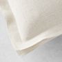 Double Flange Belgian Linen with Libeco&#8482; Pillow Cover