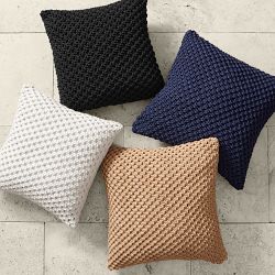 Lagoa Textured Outdoor Pillow Cover