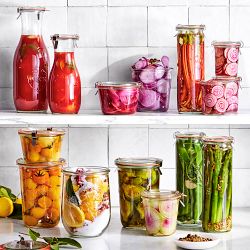 Weck Juice Jars, 19.6 oz, Set of 6