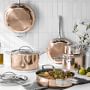 Williams Sonoma Signature Thermo-Clad&#8482; Copper 10-Piece Cookware Set