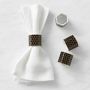 Honeycomb Napkin Rings, Set of 4