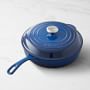 Le Creuset Signature Enameled Cast Iron Deep Sauté Pan, 4 1/4-Qt., Lapis
