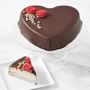 Chocolate Heart Ice Cream Cake