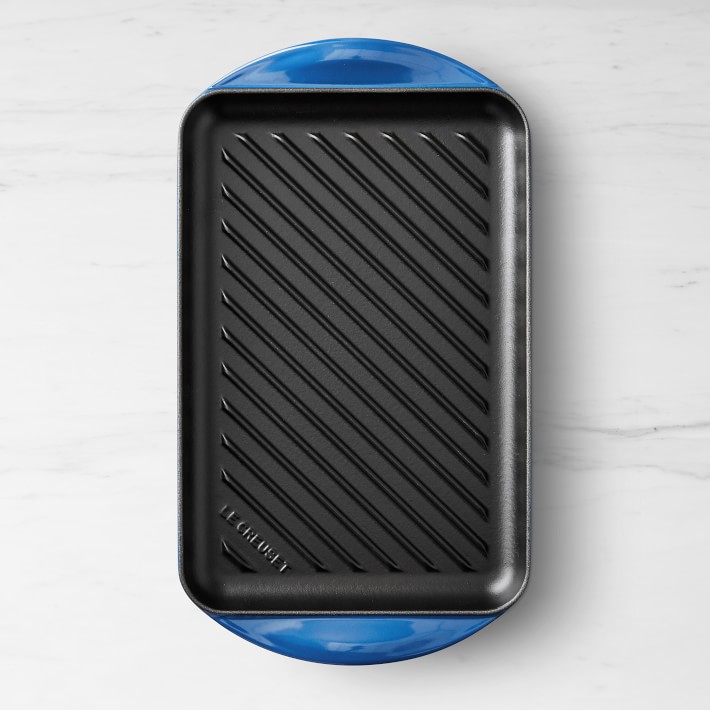 Le Creuset Enameled Cast Iron Skinny Grill - Lapis