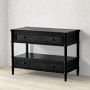 Cane 2-Drawer Nightstand (36&quot;)