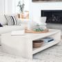 Faux Bone Rectangular Coffee Table (56&quot;)