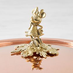 Ruffoni Historia Disney&#169; Hammered Copper Chef Pan with Minnie Knob, 4-Qt.