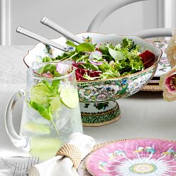 Famille Rose Porcelain Fruit Bowl