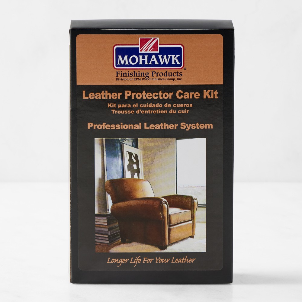 Leather Care Kit Set of 2: Cleaner, Protector