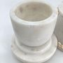 OPEN BOX: Williams Sonoma Honeycomb Marble Butter Keeper