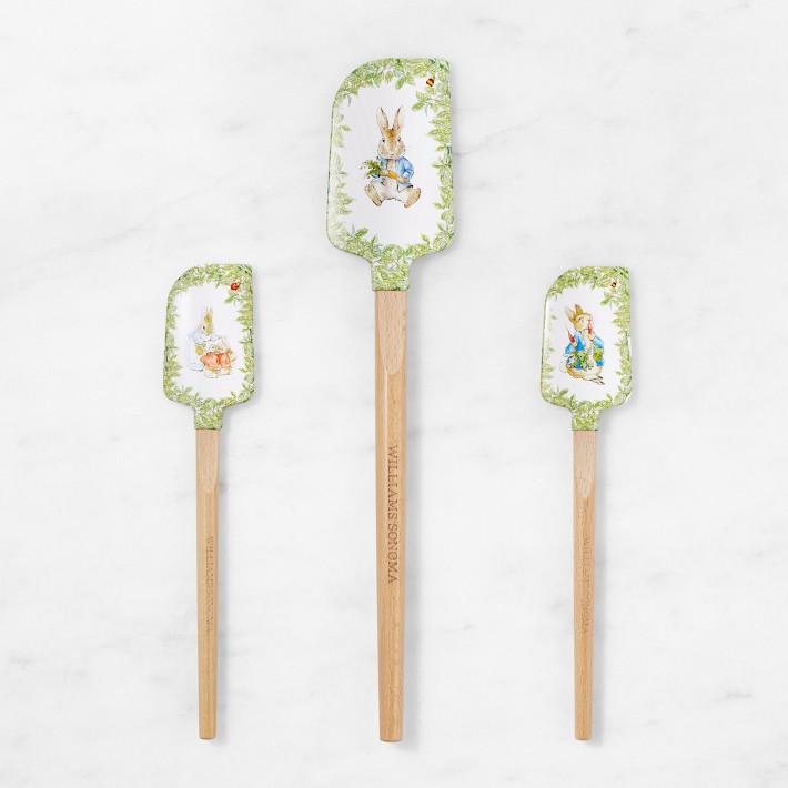 Williams Sonoma Peter Rabbit Spatulas, Set of 3