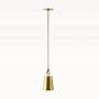 Chain Link Pendant, Antique Brass