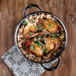 Hestan NanoBond&#174; Titanium Stainless-Steel Saut&#233;use Pan, 3 1/2-Qt.