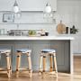 Parisian Bistro Backless Counter Stool