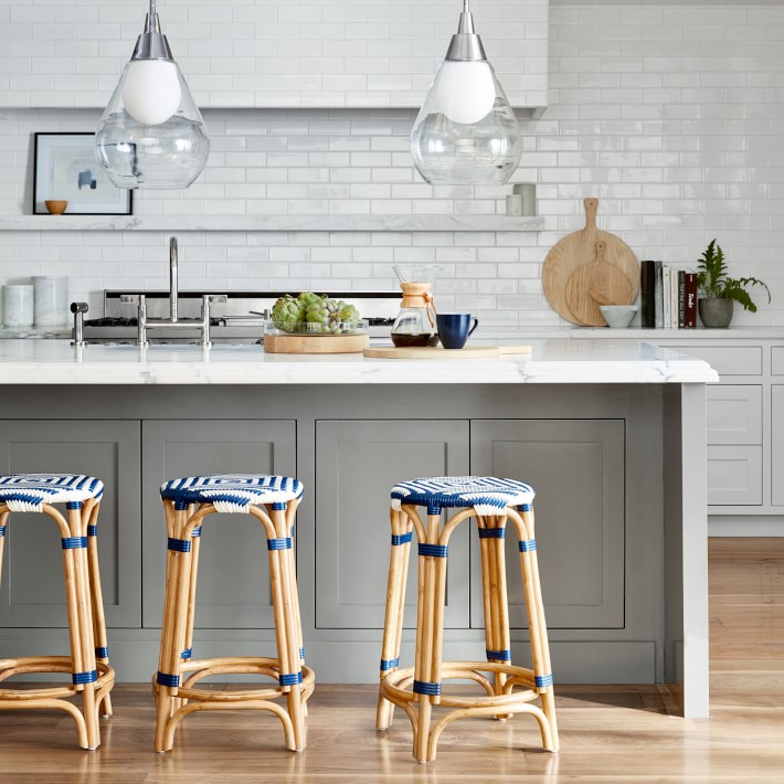 Parisian Bistro Backless Counter Stool