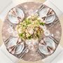 Delicate Floral Round Tablecloth