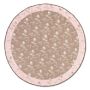 Delicate Floral Round Tablecloth