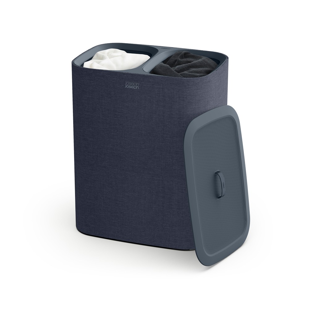 Joseph Joseph Tota 90-liter Laundry Separation Basket, Carbon Black