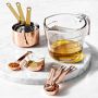 Williams Sonoma Copper Nesting Measuring Cups &amp; Spoons