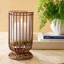 AERIN x Williams Sonoma Home Wicker Hurricane, Large