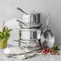All-Clad D5&#174; Stainless-Steel 10-Piece Essential Cookware Set