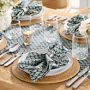 Harvest Block Print Table Runner