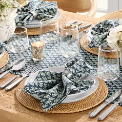 Harvest Block Print Table Runner